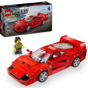 New LEGO Speed Champions Ferrari F40
Supercar building set (model number 76934)